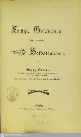 Lustige Geschichten aus meinem Soldatenleben