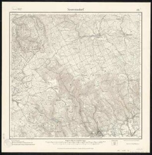 Meßtischblatt 131 : Neuwernsdorf, 1920 : Neuwernsdorf. - Aufgen. 1910. - 1:25000. - Leipzig, 1920. - 1 Kt.
