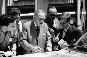 15. Tagung 1965 Physiker; Maikäferrede: Otto Hahn signiert