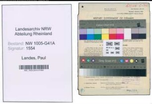 Entnazifizierung Paul Landes , geb. 19.01.1890 (Polizeibeamter)