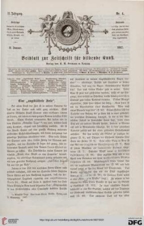 Heft 4 (11. Januar 1867)