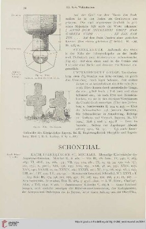 ⟦Schönthal⟧