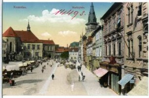 Komotau. Markt