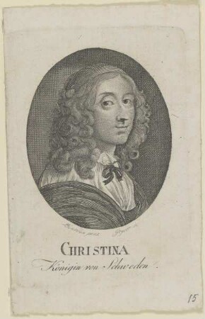 Bildnis der Christina von Schweden
