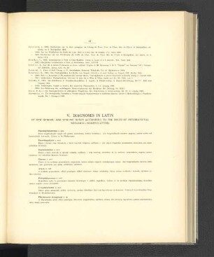 V. Diagnoses In Latin.