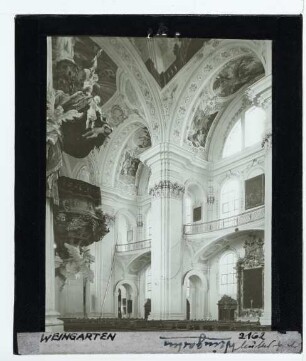 Weingarten, Basilika St. Martin und Oswald, Chorgitter