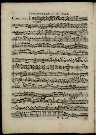 Violoncello Principale.