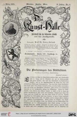 3: Die Forderungen des Städtebaus