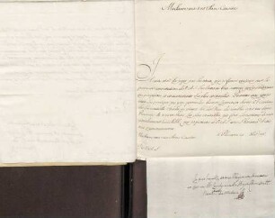 Henriette von Hessen-Darmstadt an Karoline Luise von Baden (Piacenza)