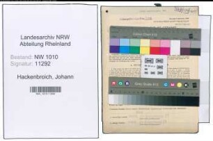 Entnazifizierung Johann Hackenbroich , geb. 22.08.1904 (Elektriker)