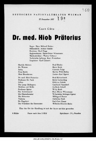 Dr. med. Hiob Präterius