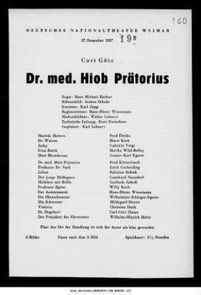Dr. med. Hiob Präterius