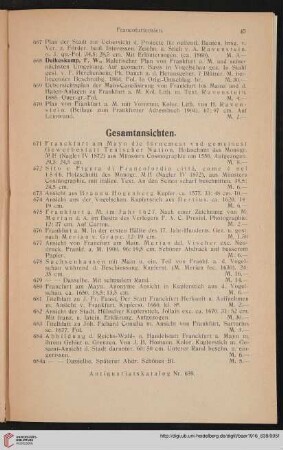 Gesamtansichten (Nr. 671 - 836)