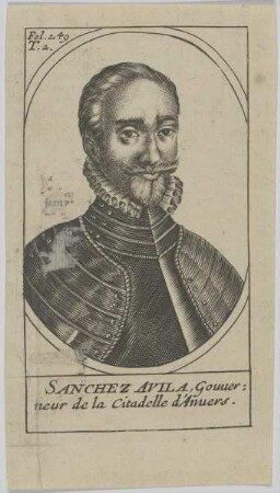 Bildnis des Sanchez Avila