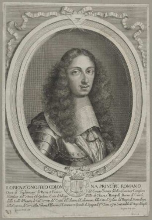 Bildnis des Lorenz' Onofrio Colonna