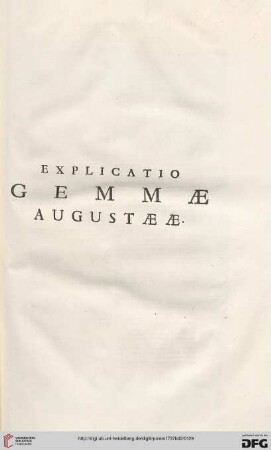 Explicatio Gemmae Augustaeae
