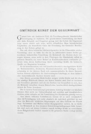 Gmünder Kunst der Gegenwart