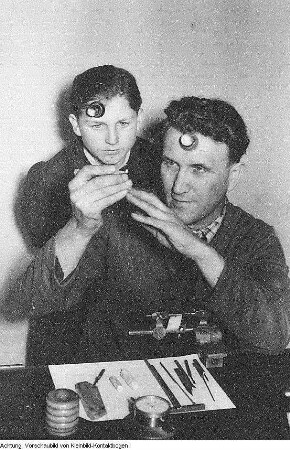 Glashütte, März 1950
