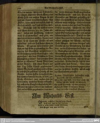 Am Michaelis-Fest