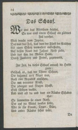 Das Schaaf