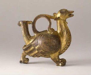Aquamanile in Gestalt eines Drachen