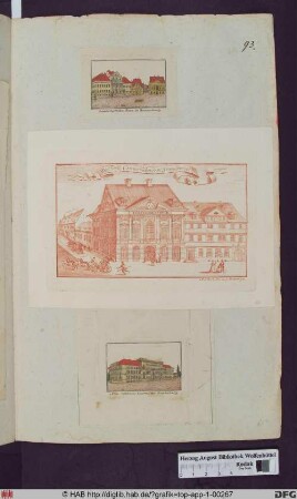 Neue Infanterie Kaserne vor Braunschweig