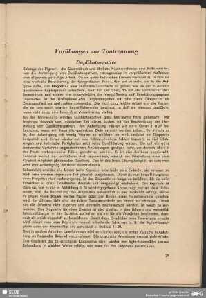 Vorübungen zur Tontrennung