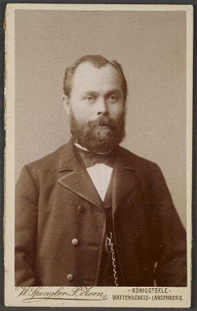 Gottfried Wirtz, Steiger, Zeche Eintracht Tiefbau