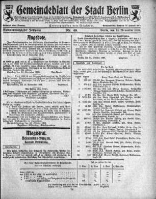 1926,46: Nr. 46, 14. November 1926