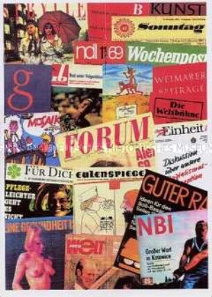 Programm zur Tagung "Zeitschriften in der DDR"