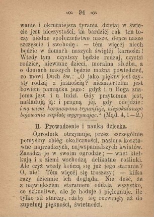 11. Prowadzenie i nauka dziecka