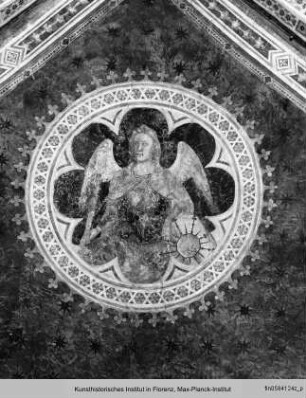 Freskenzyklus in der Sala dell'Udienza, Palazzo dell'Arte della Lana : Gewölbefresken: Tugenden