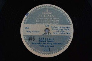 Lohengrin : Ansprache des König Heinrich: Gott grüß euch / Richard Wagner