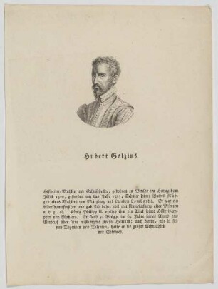 Bildnis des Hubert Goltzius