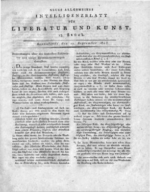 1803-09-17 : 13. Stück