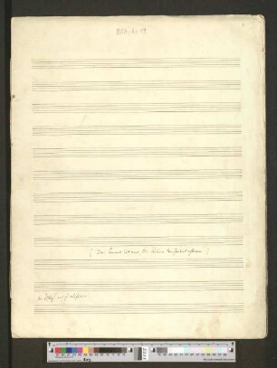 [Violinstimme zum Konzert für Violoncello und Orchester a-Moll op. 129 in der Fassung für Violine und Orchester]