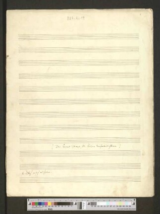[Violinstimme zum Konzert für Violoncello und Orchester a-Moll op. 129 in der Fassung für Violine und Orchester]