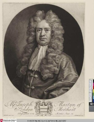 Joseph Martyn of London Merchant