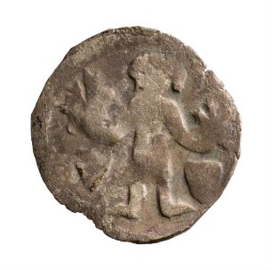Münze, Pfennig, um 1375 (1373-1415)