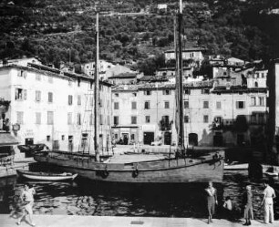 Gardasee, Castelletto : Italien, Castelletto. Hafen