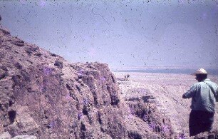 Felsen bei Qumran