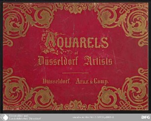 Aquarels of Düsseldorf artists