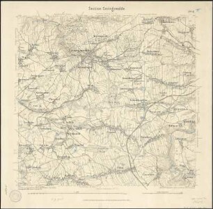 Äquidistantenkarte 61 : Section Geringswalde, 1912 : Section Geringswalde. - 1:25000. - Leipzig: Giesecke & Devrient, 1912. - 1 Kt.