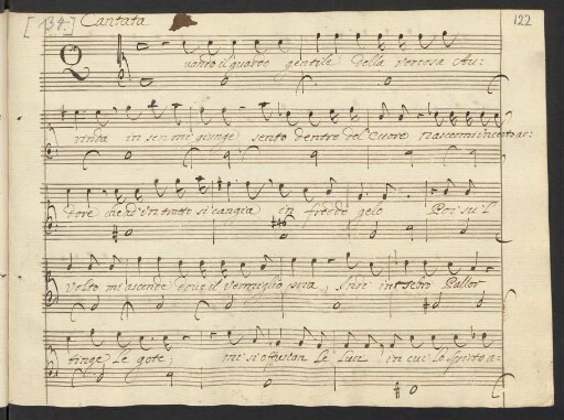 Anonymus, Quando il guardo gentile; S, bc