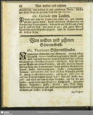 Von wilden und zahmen Schweinefleisch