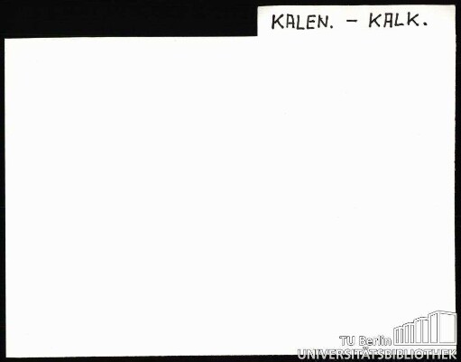 KALEN.-KALK.