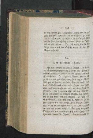 25. Der gelernte Jäger