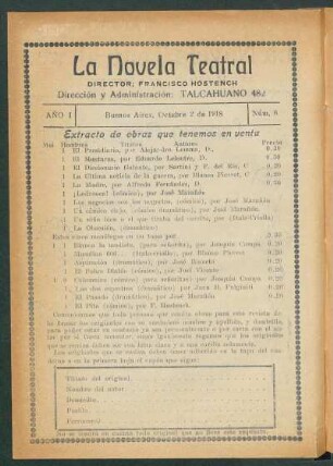 1918000600: Consejo aprovechado : disparate cómico en un acto