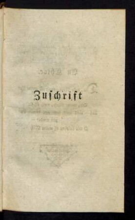 Zuschrift