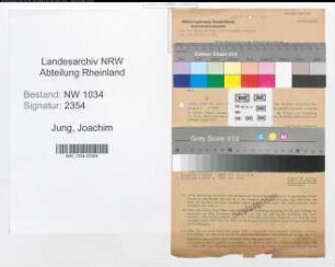 Entnazifizierung Joachim Jung , geb. 00.00.0000 (Oberst)